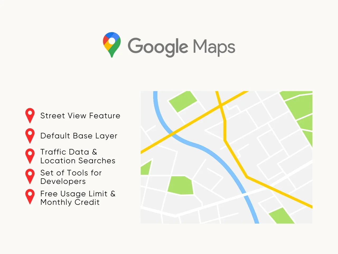 Google Maps Customization and Flexibility