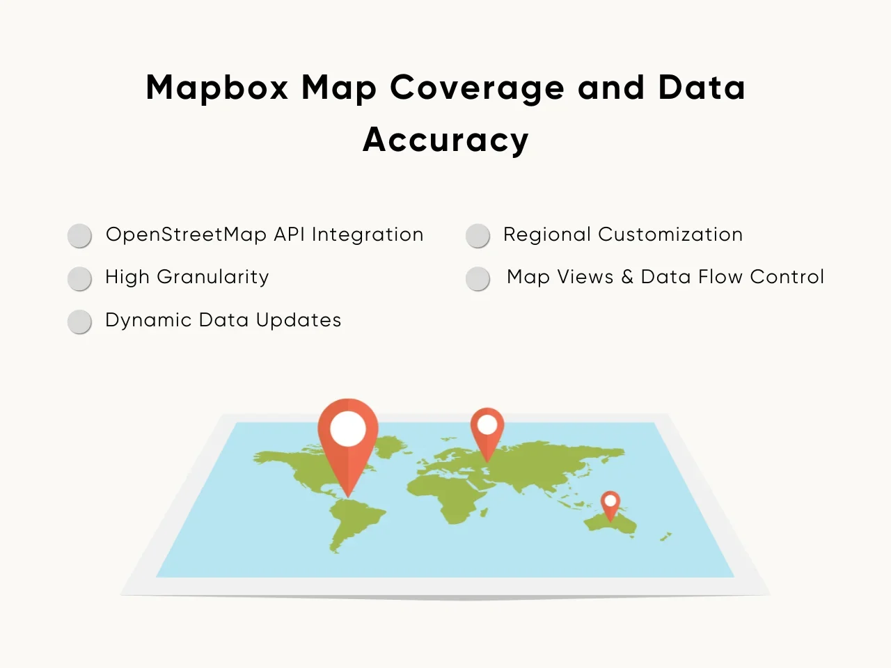 Mapbox Map Coverage and Data Accuracy