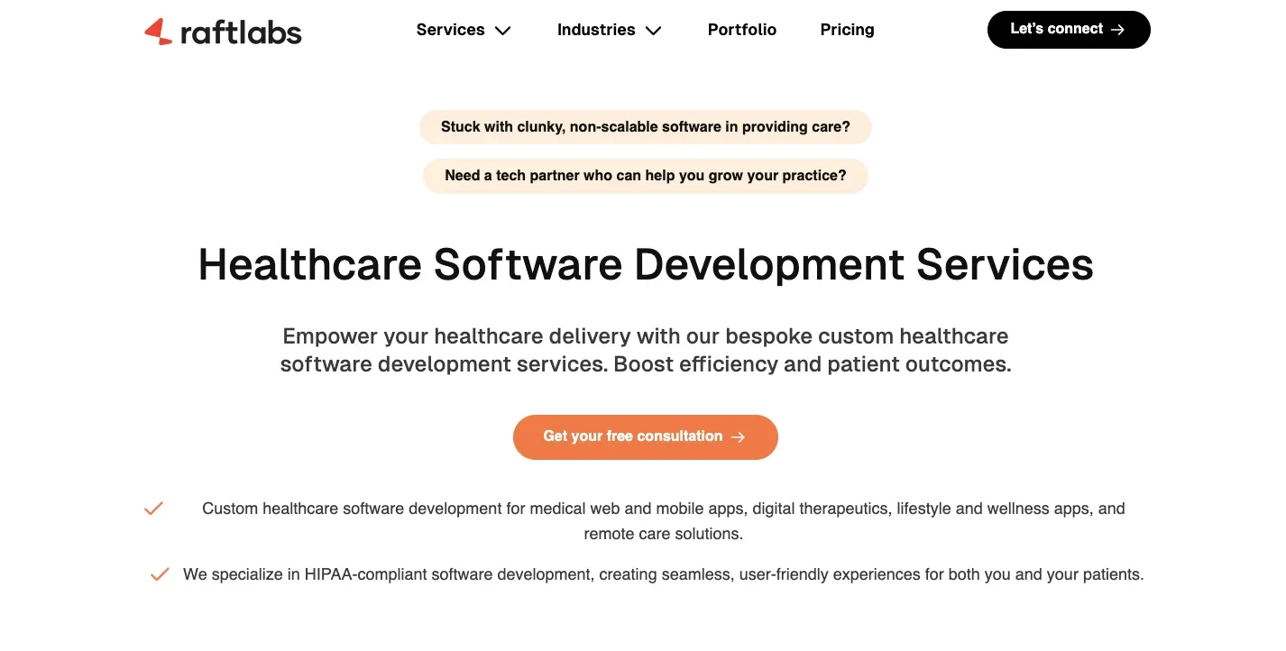 RaftLabs_homepage