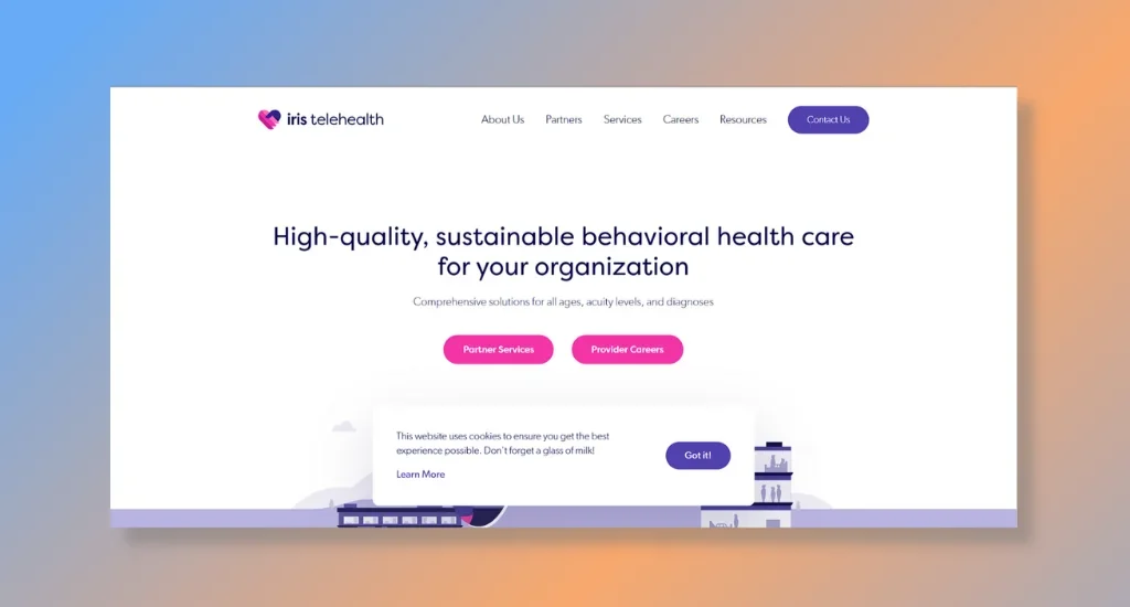 Iris Telehealth - Best for Comprehensive Telebehavioral Health