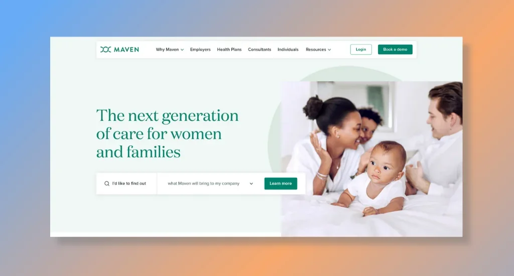Maven Clinic - Best for Holistic Family Health Care