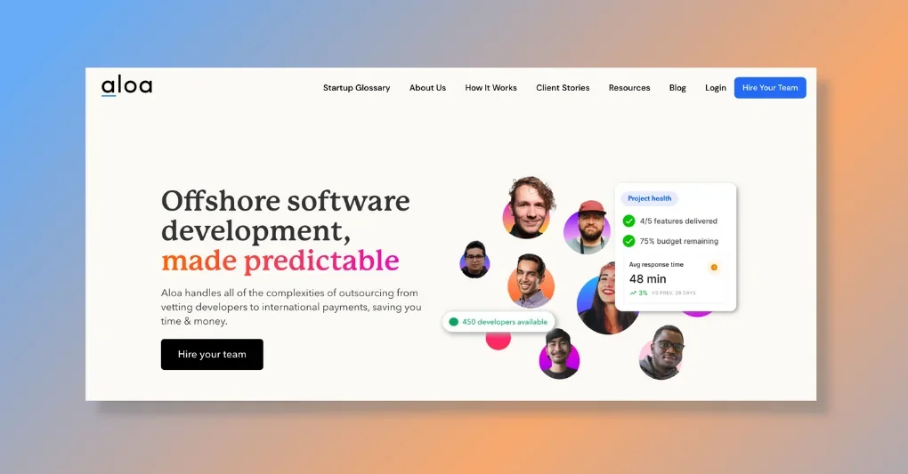 Aloa - Top Pick Site To Hire Nearshore Software Developers