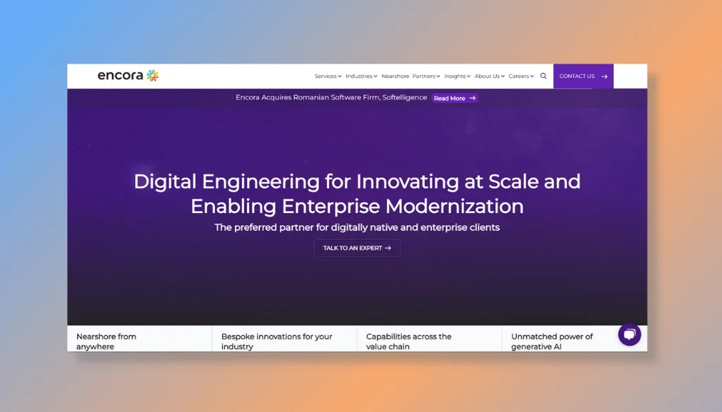 Encora - Fostering Innovation and Growth in Software Development