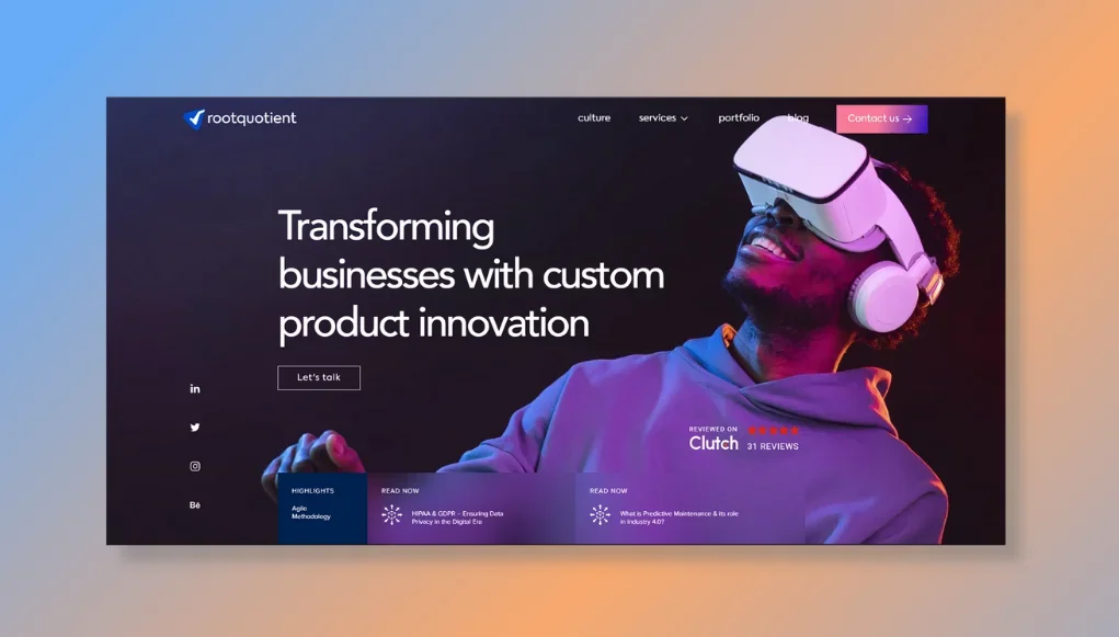 RootQuotient - Building Scalable and Innovative Experiences