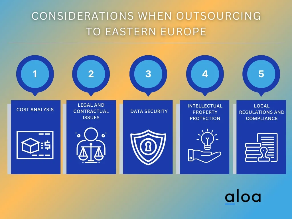 Considerations When Outsourcing to Eastern Europe