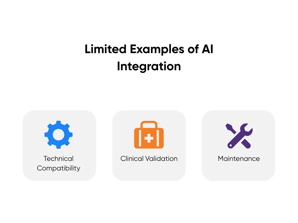 Challenges in AI integration