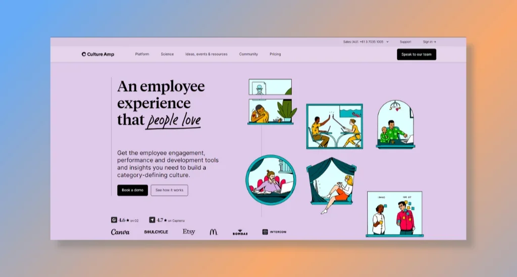Culture AMP - Best for Positive Company Culture