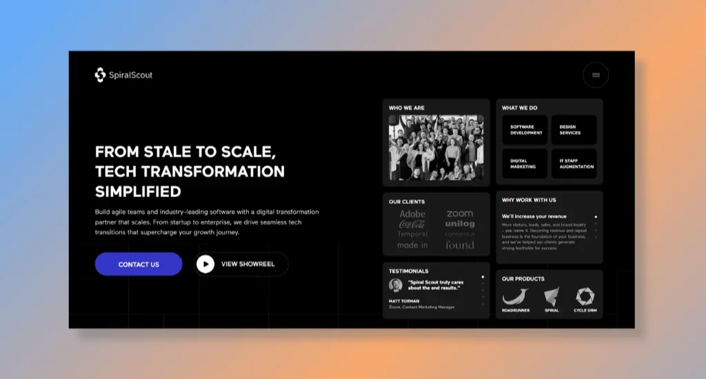Spiral Scout - Employee-Centric Excellence