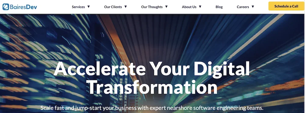 Bairesdev homepage