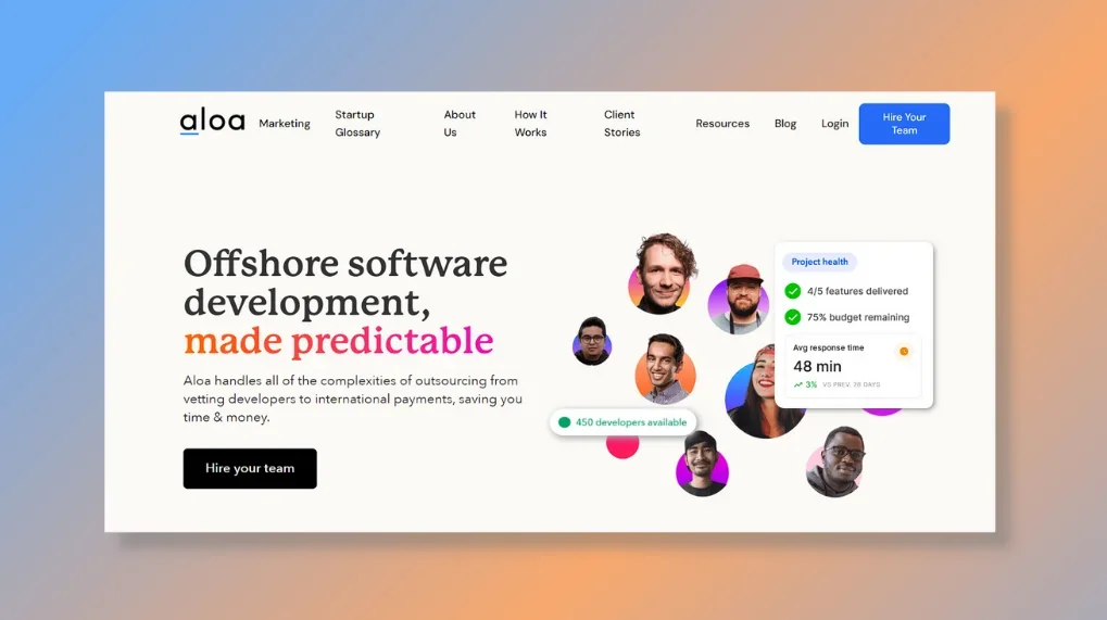 Aloa - Top Pick to Hire Software Development Experts from LatAm