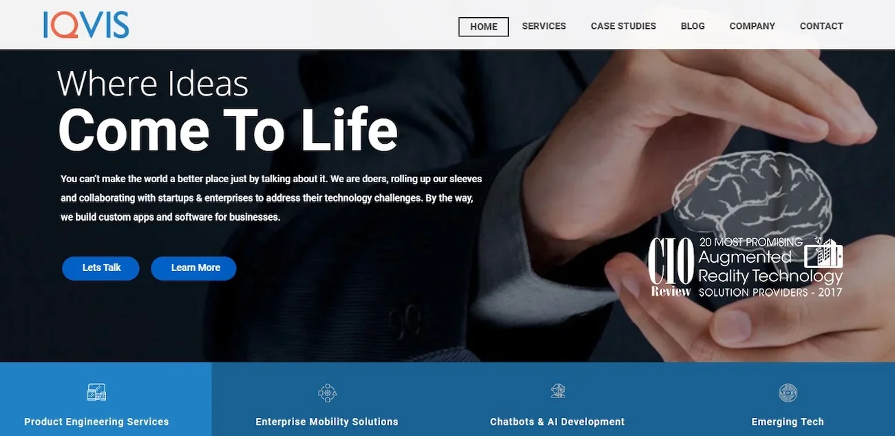 IQVIS homepage