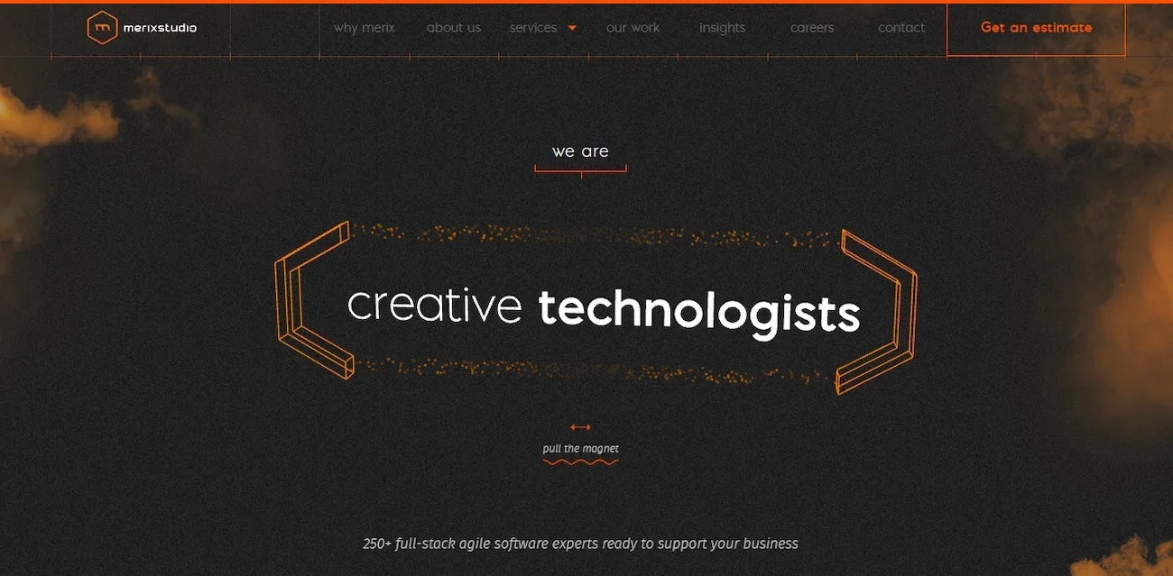 Merixstudio homepage