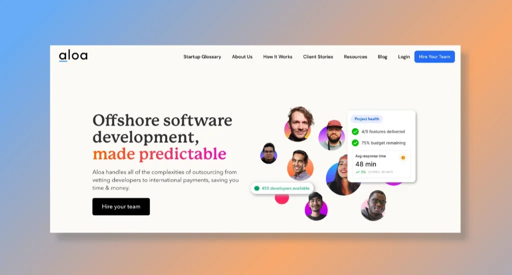 Aloa as top pick to hire software development talent from South America