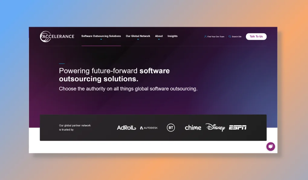 Accelerance - Powering Future-forward Software Solutions