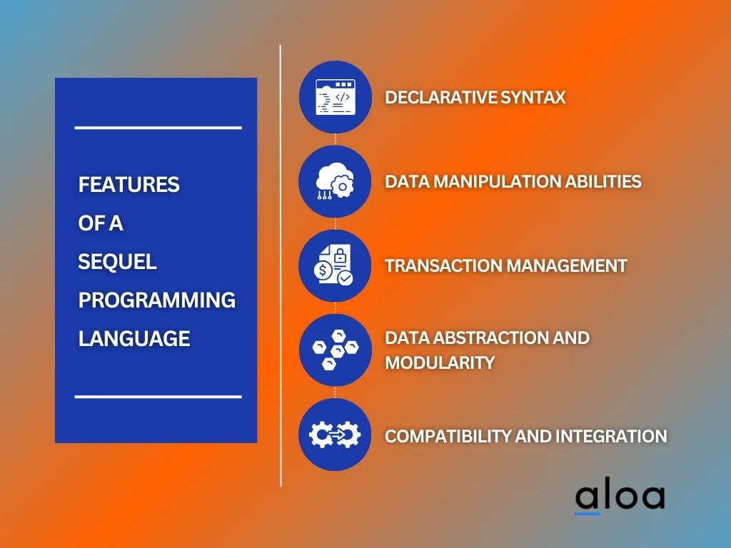 Features  of a  Sequel Programming Language