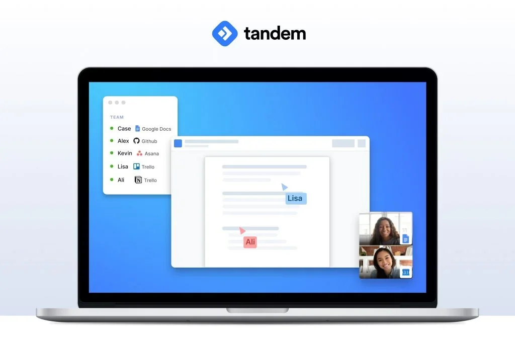 Tandem collaboration tool ad