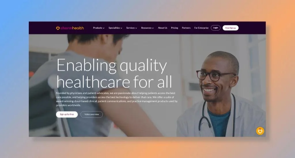 ChARM Health - Supports Remote Healthcare Through Secure Communication and Appointments