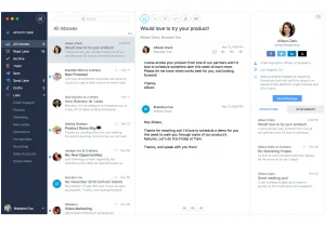Polymail email view