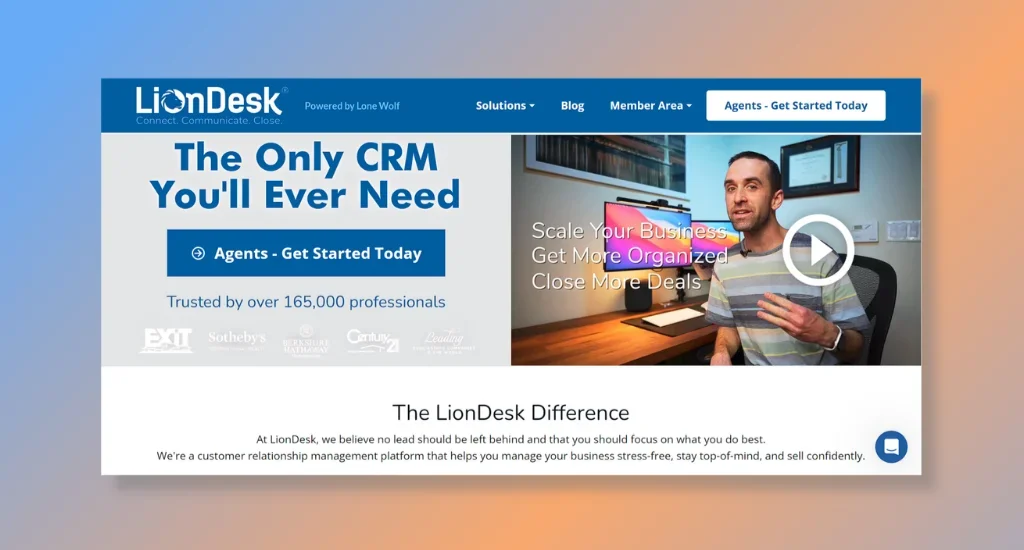 LionDesk - Best for Multi-Channel Communication