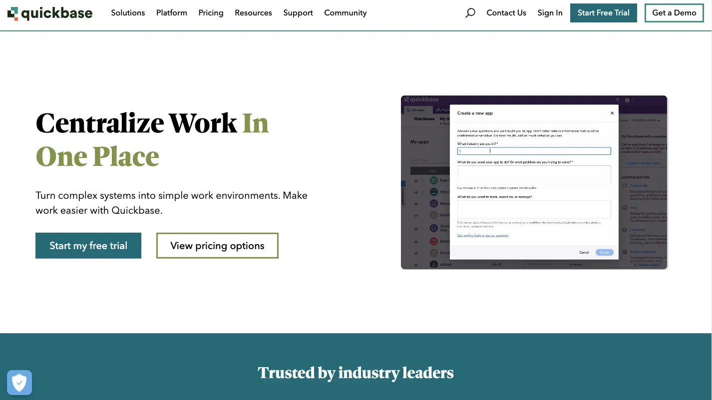Quickbase_homepage