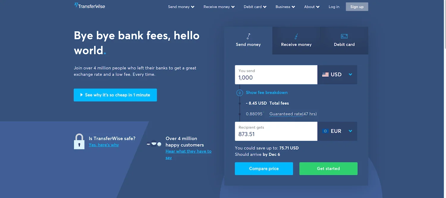TransferWise vs Xoom: Best Global Payment Platforms