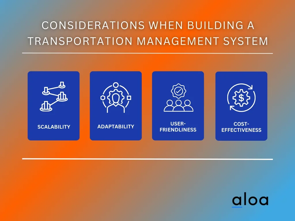 Considerations When Building a Transportation Management System