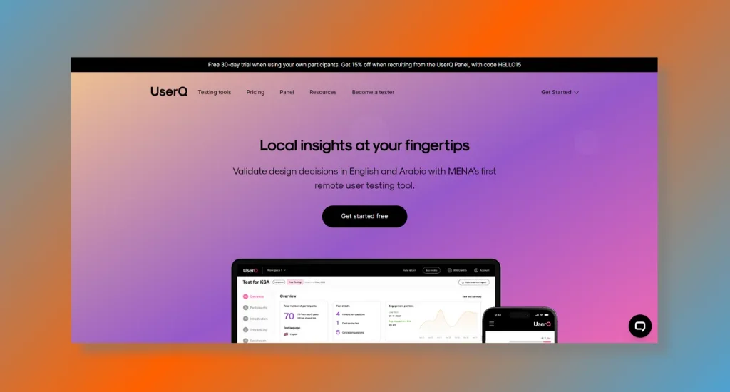 UserQ - Fully Remote User Research Solution