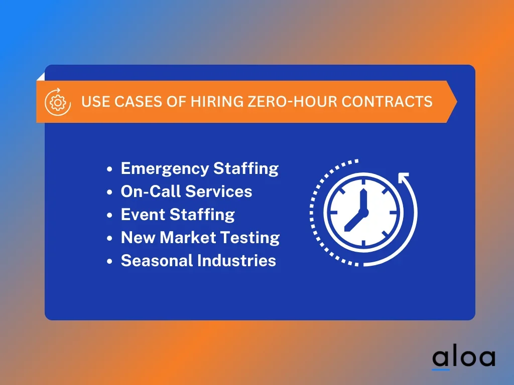 zero hour contracts use cases