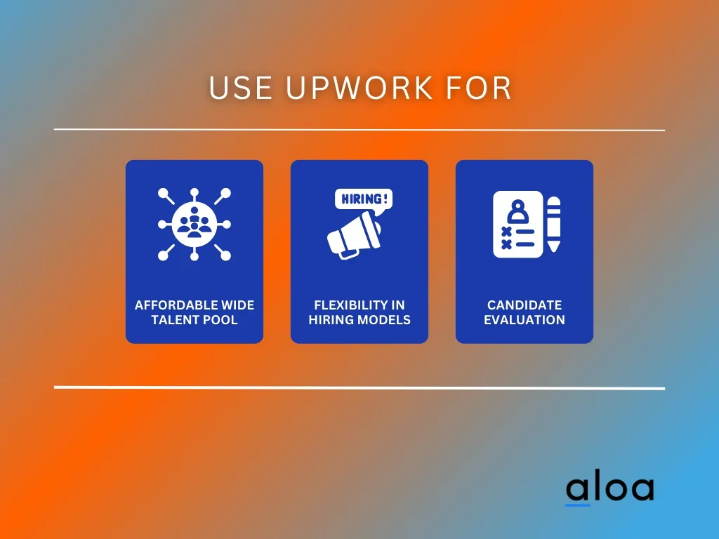 Use Upwork For: