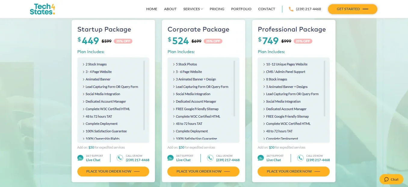 Tech4States Pricing