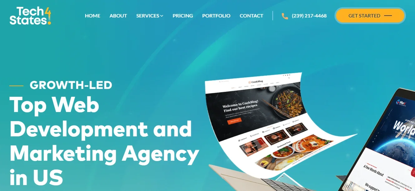 Tech4States homepage